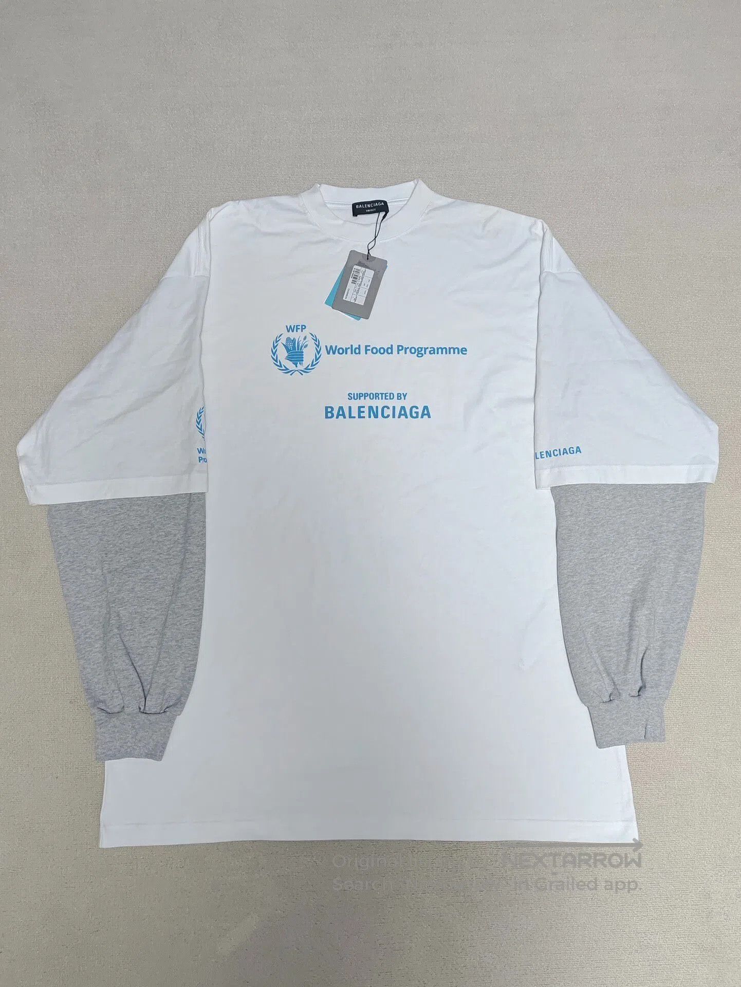 Balenciaga Collaboration Accessory Size 3|I in White, Men's