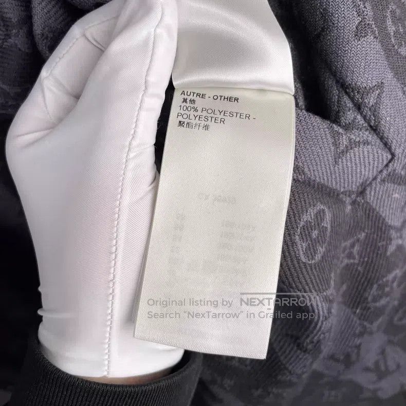 Louis Vuitton Louis Vuitton Nigo2 embroidered logo full print wool doubl Size US M / EU 48-50 / 2 - 9 Thumbnail