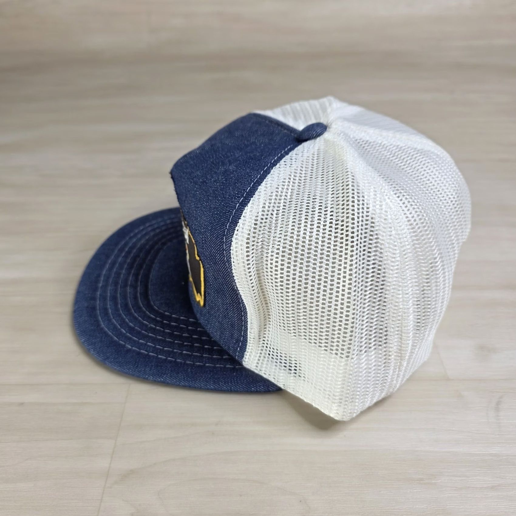 Vintage VINTAGE Cardinal Quarter Horse Wisconsin Snapback Trucker Hat Deadstock one size Adult Men White Adjustable Horse Theme Spring Summer Size ONE SIZE - 4 Thumbnail