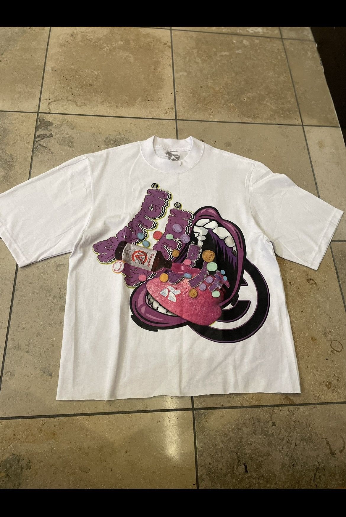 Other Rolling purple cropped Tee Size US S / EU 44-46 / 1 - 4 Thumbnail