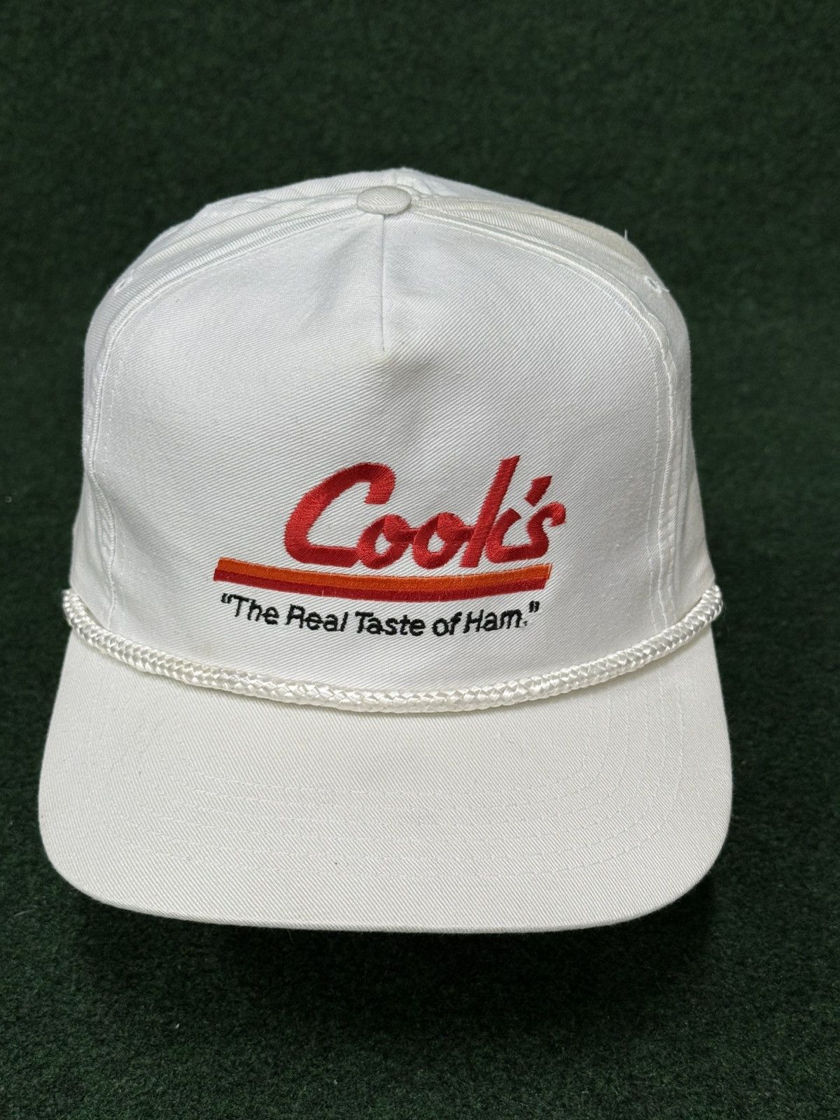 Vintage Vintage Cooks The Real Taste Of Ham Snapback Hat Size ONE SIZE - 1 Thumbnail