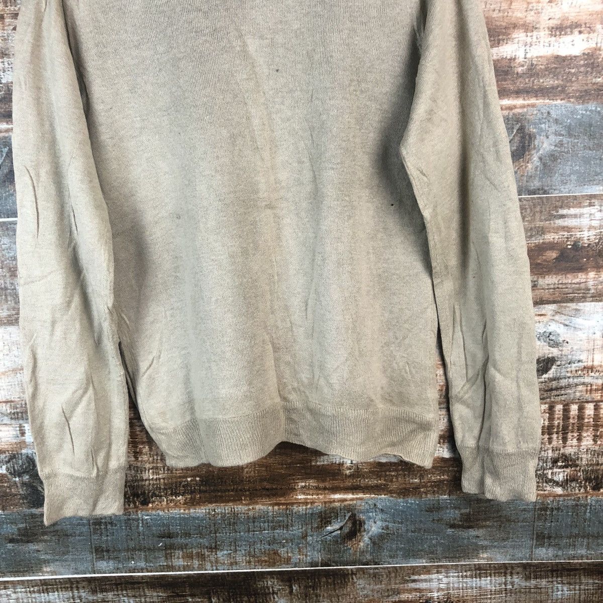 Homespun Knitwear × Japanese Brand DL Japan vintage cardigan Beige Knitwear #C672 Size S / US 4 / IT 40 - 12 Thumbnail