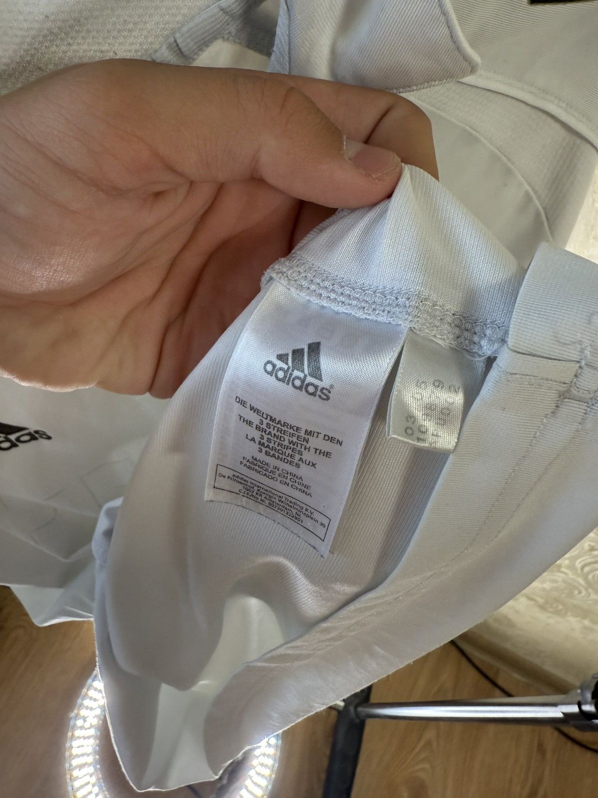 Adidas ✅2005 ADIDAS REAL MADRID JERSEY SERGIO RAMOS NUMBER 5✅ Size US L / EU 52-54 / 3 - 10 Thumbnail