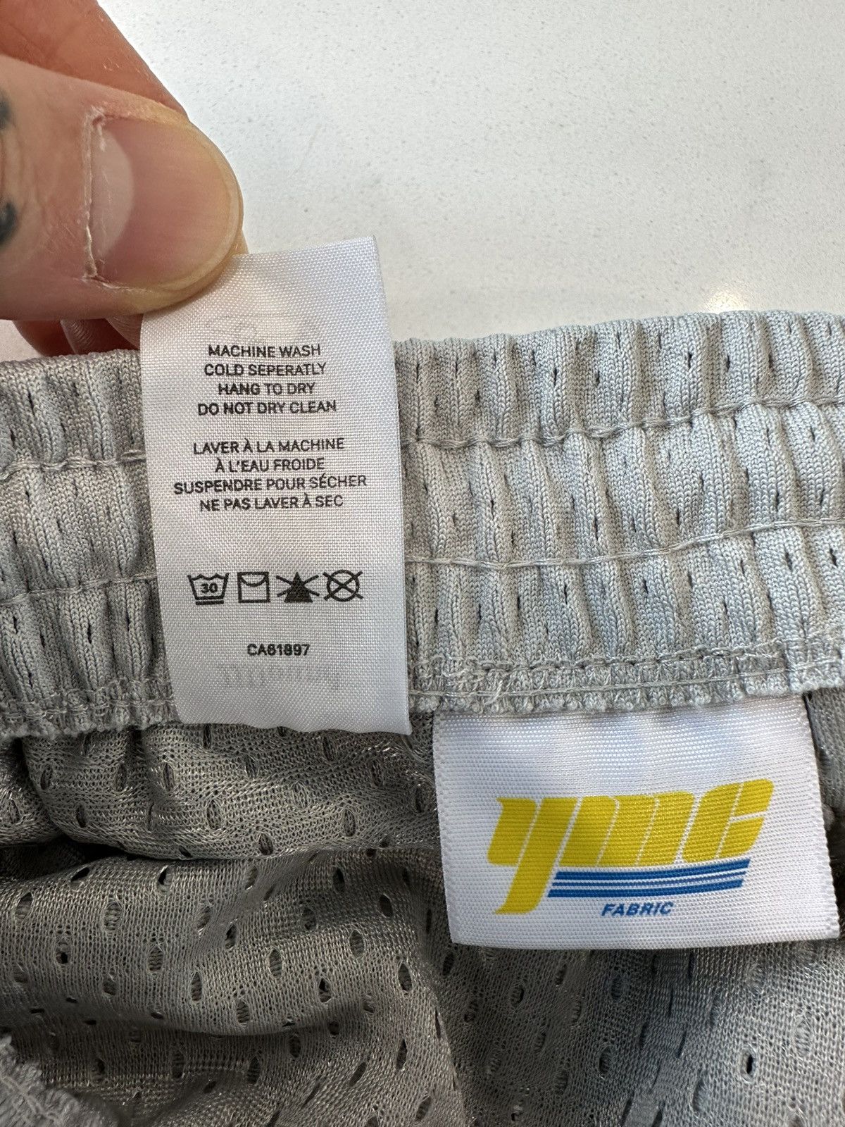 JJJJound JJJJound 5” Mesh Short Grey Size US 30 / EU 46 - 8 Thumbnail