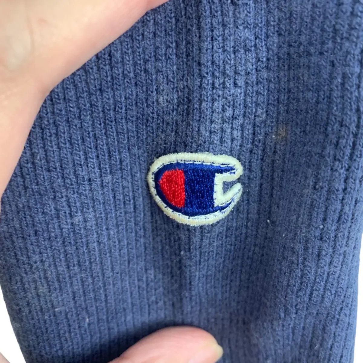 Champion Vtg 90’ CHAMPION PRODUCTS USA Ringer Distress Sweatshirt Size L / US 10 / IT 46 - 6 Thumbnail