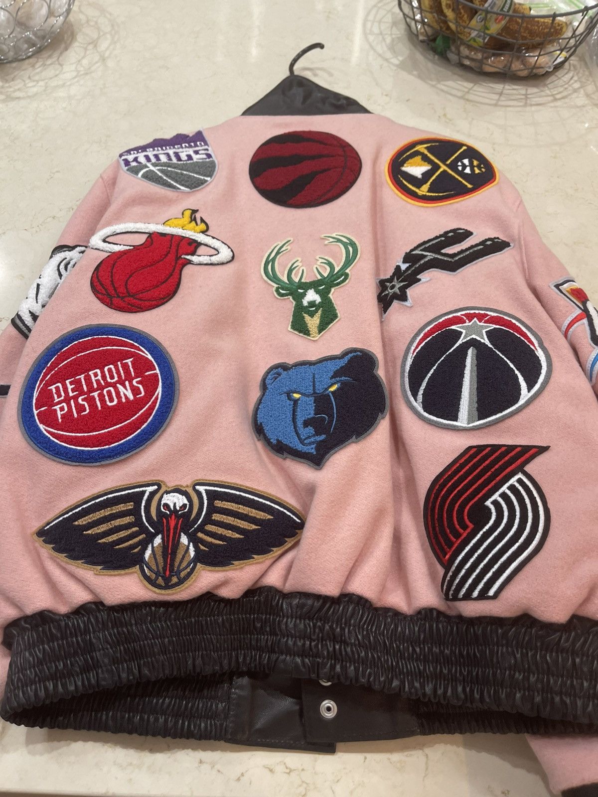 Jeff Hamilton Jeff Hamilton NBA Collage Bomber Jacket Size US M / EU 48-50 / 2 - 2 Thumbnail