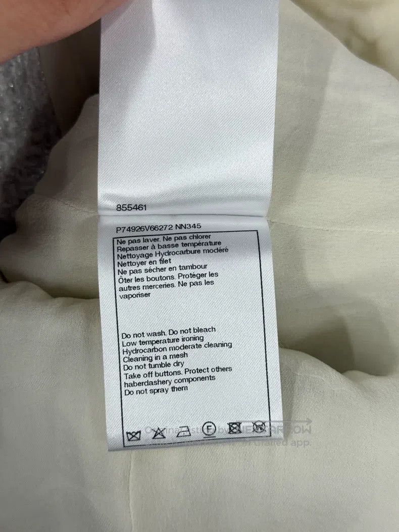 Chanel Chanel 23S white woven jacket Size XS / US 0-2 / IT 36-38 - 6 Thumbnail