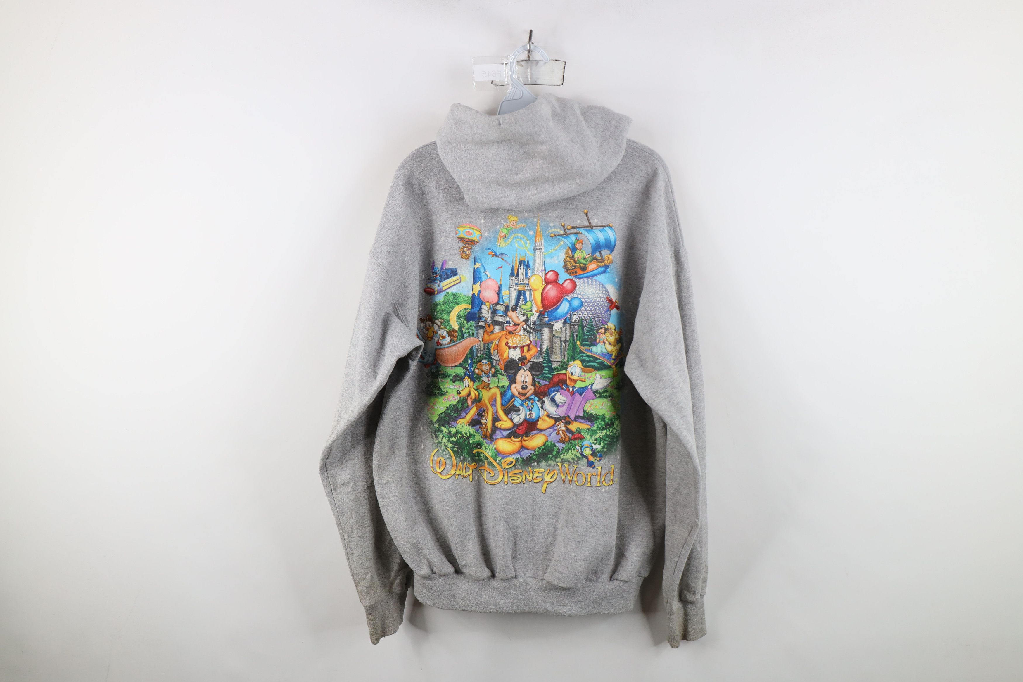 Vintage Vintage Y2K Walt Disney World Spell Out Full Zip Hoodie Size US M / EU 48-50 / 2 - 15 Thumbnail