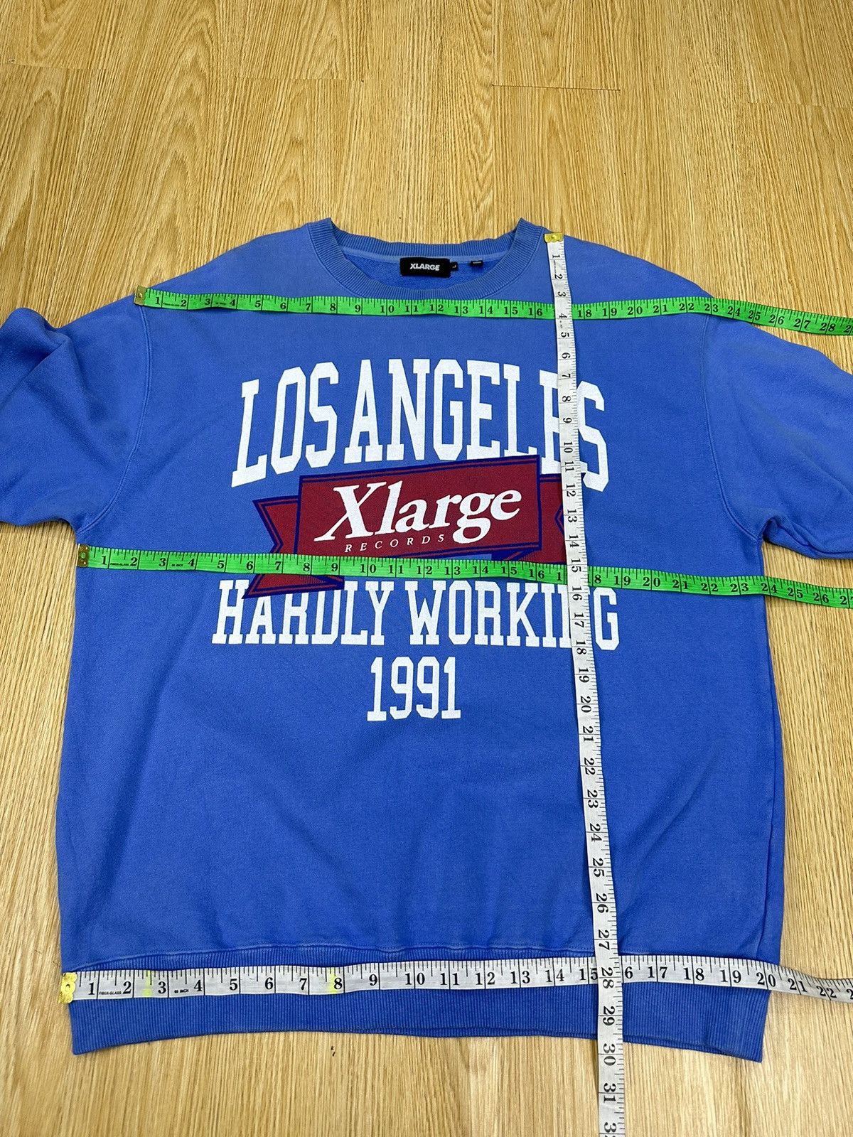 X-LARGE Vintage XLarge Los Angeles Crewneck Sweatshirt Z243 Size US L / EU 52-54 / 3 - 7 Thumbnail