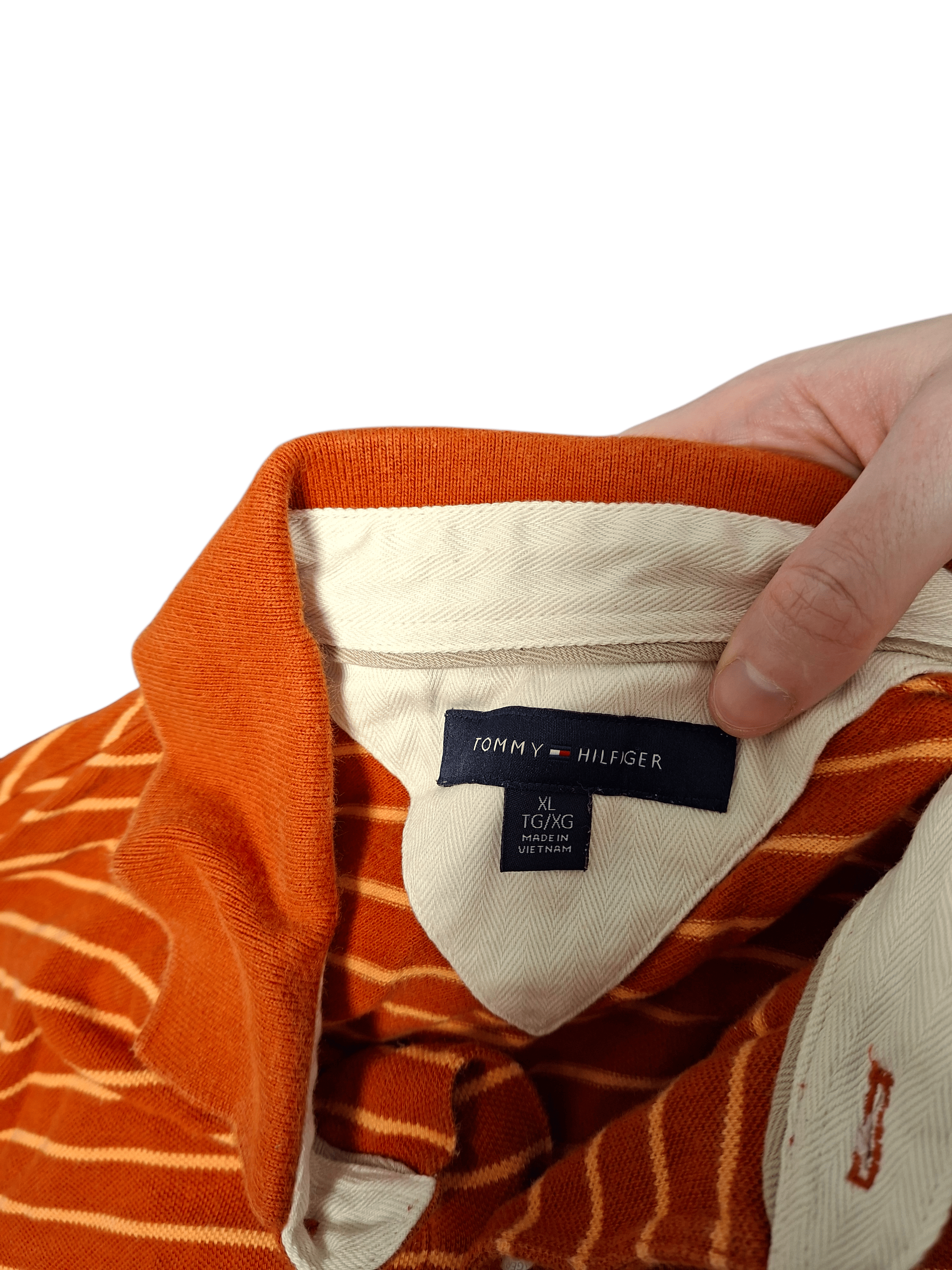 Tommy Hilfiger TOMMY HILFIGER VINTAGE LUXURY POLO SHIRT Size US XL / EU 56 / 4 - 5 Thumbnail