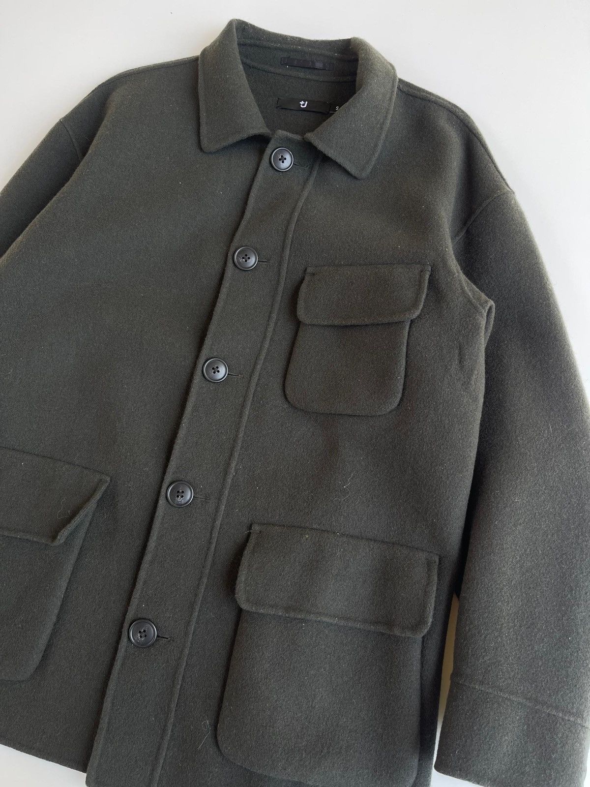 Jil Sander Jil Sander X Uniqlo Wool Coat/Jacket Size US L / EU 52-54 / 3 - 5 Thumbnail