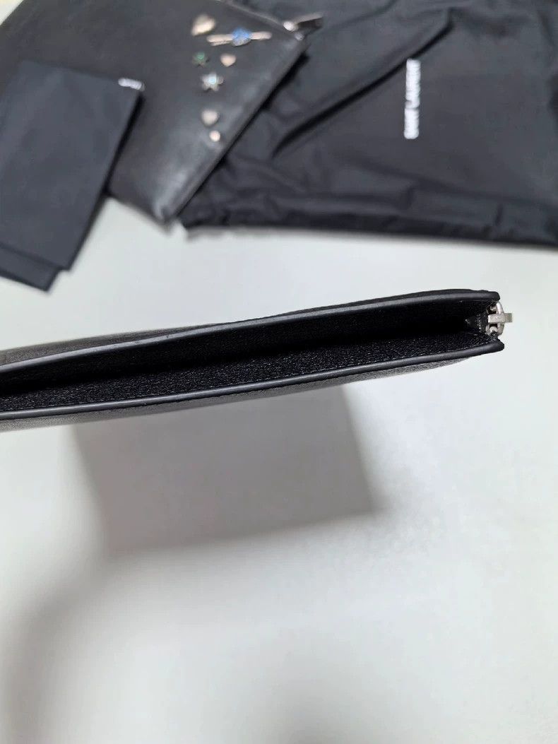 Saint Laurent Paris saint laurent parisClutch with metal inlay bag 2503-Nextarr Size ONE SIZE - 6 Thumbnail