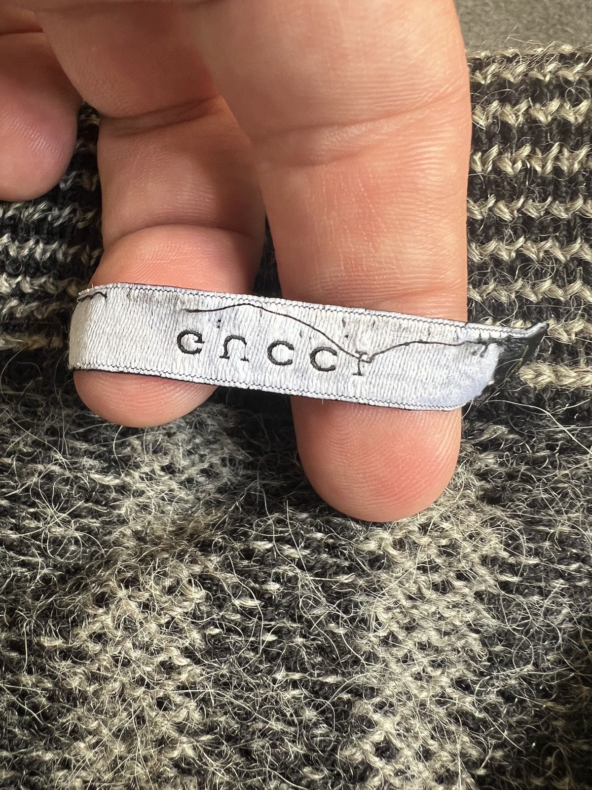 Gucci Vintage Gucci Tom Ford era mohair alpaca wool zip cardigan Size US L / EU 52-54 / 3 - 10 Thumbnail
