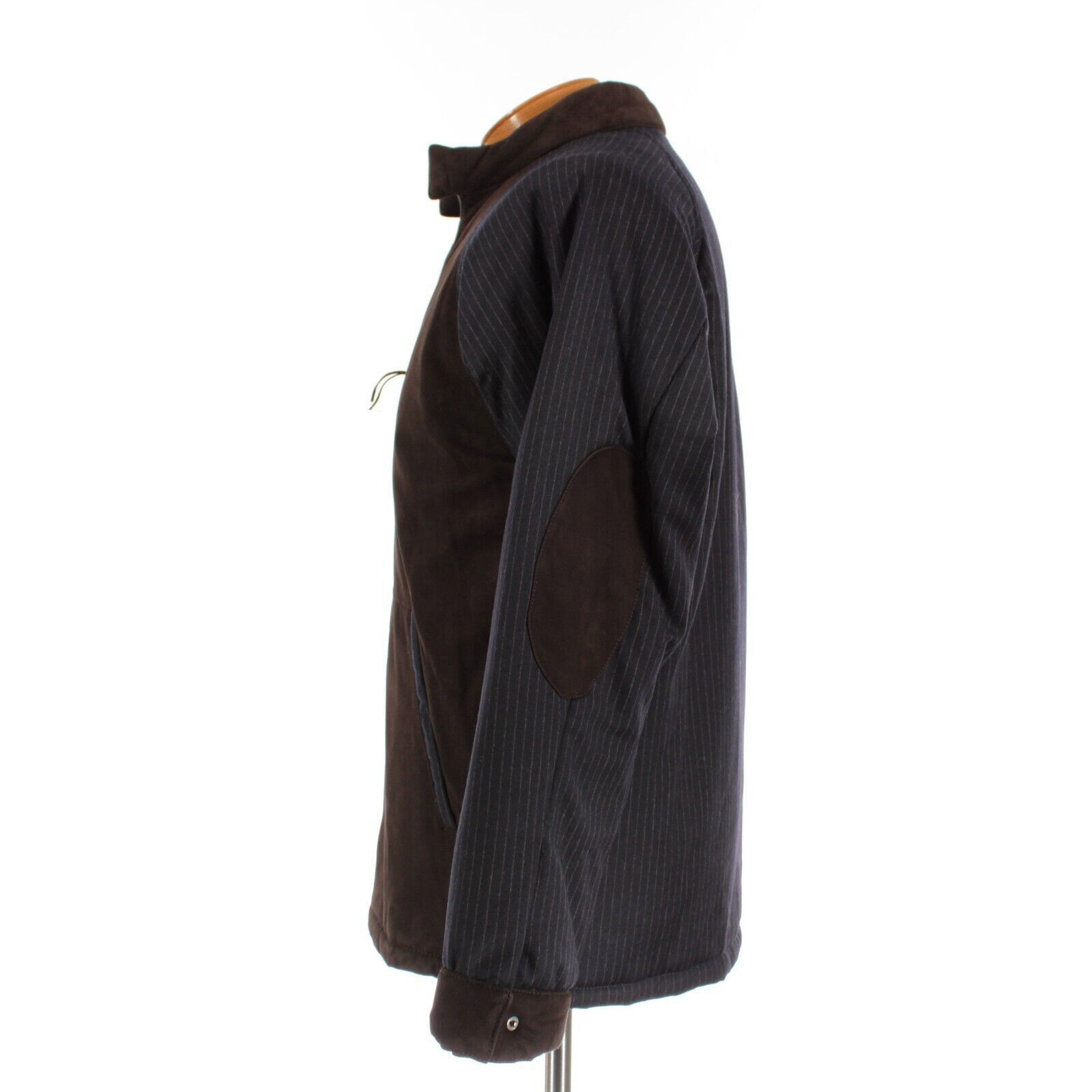 Hettabretz Jacket Size L US In Blue Leather