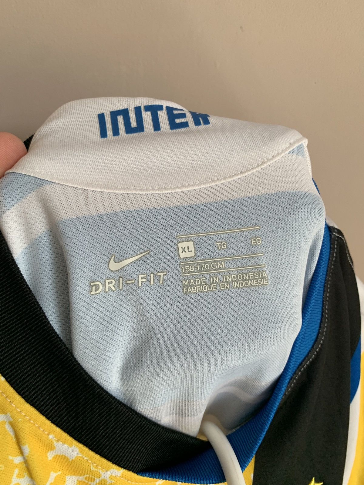Nike Inter Milan Special Football Shirt Nike Soccer Jersey Size S Size US S / EU 44-46 / 1 - 16 Thumbnail