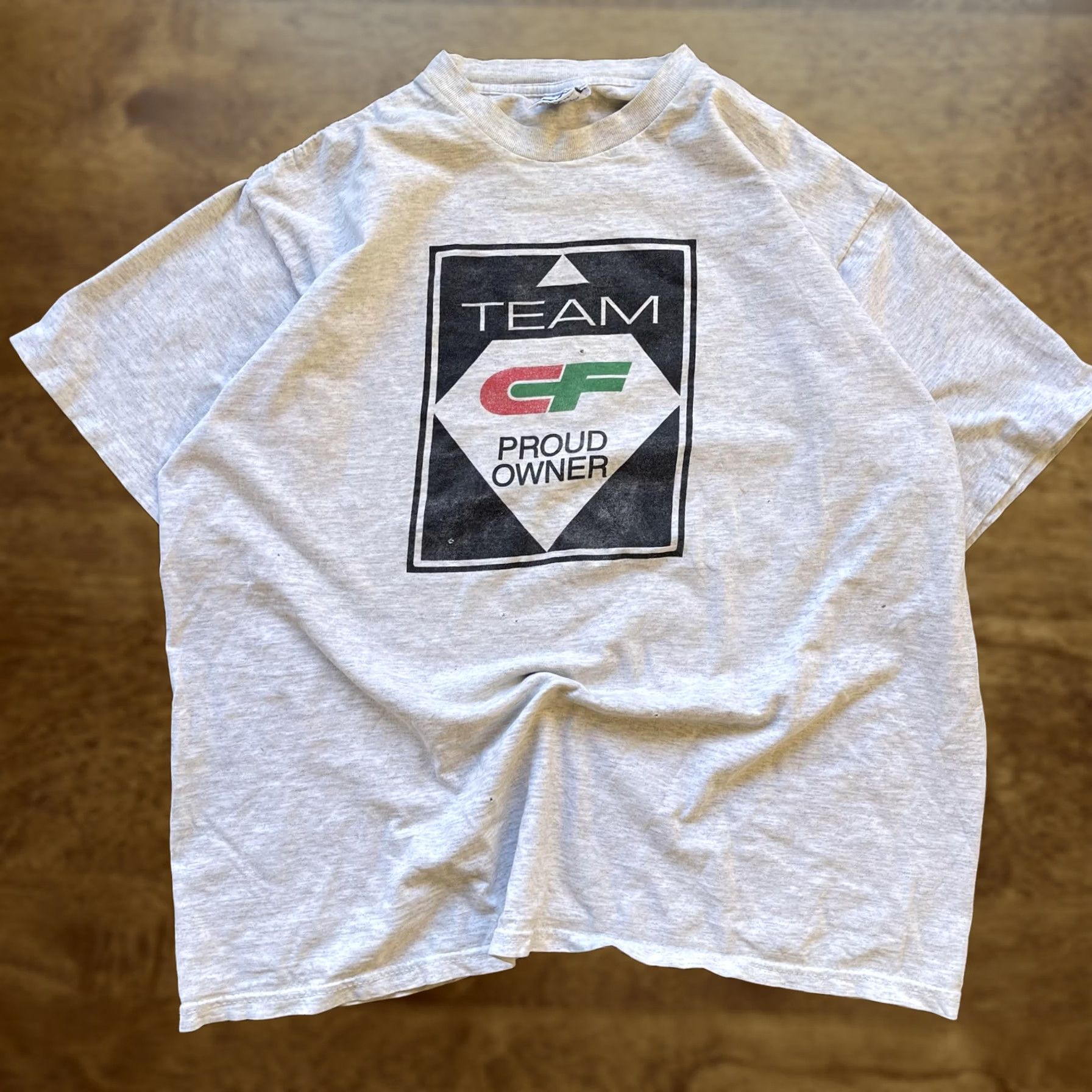 Vintage VINTAGE All Sport Shirt Mens 2XL Gray Graphic Tee CF Proud Owner Team NYC (note: ensure exact provided words only) Size US XXL / EU 58 / 5 - 1 Thumbnail