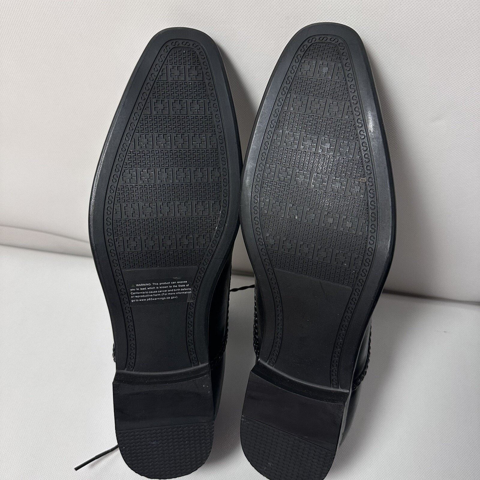 Other Xray Oxfords Dress Black Faux Leather Career Prom Wedding Size US 13 / EU 46 - 8 Thumbnail
