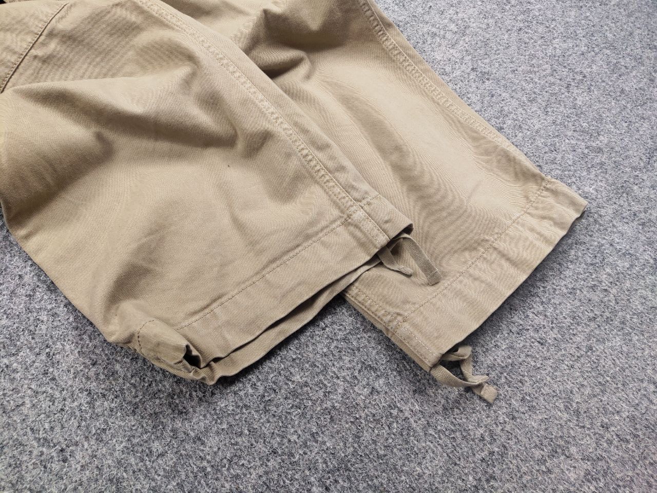 Carhartt × Vintage Vintage 90's Carhartt Beige Faded Canvas Regular Cargo Pants Size US 38 / EU 54 - 12 Thumbnail