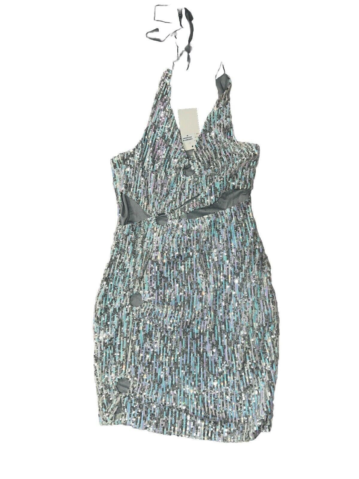 Designer Medium NWT Sequin Dolls Kill Hot & Delicious Dress Cut Outs Size M / US 6-8 / IT 42-44 - 1 Thumbnail