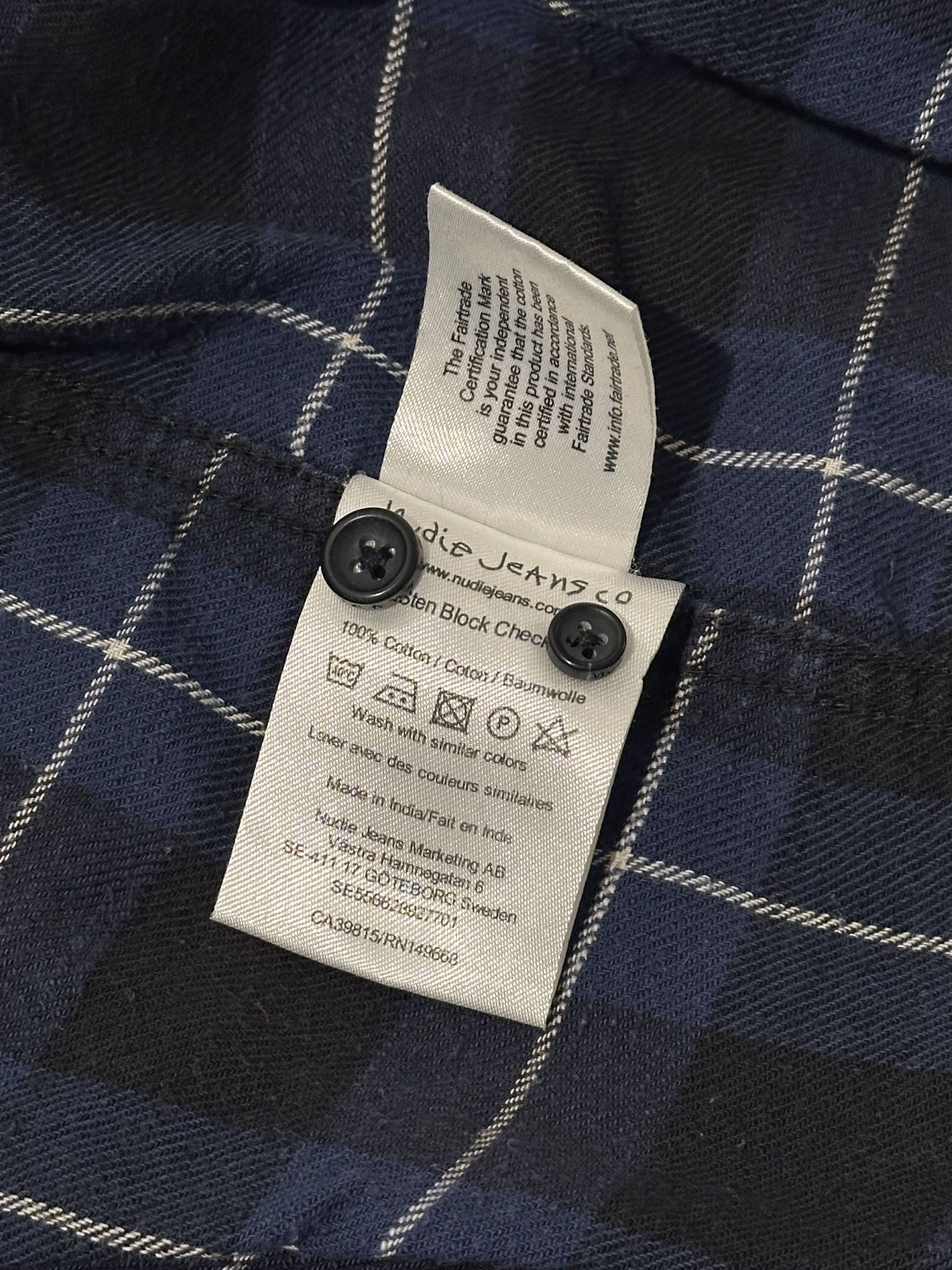 Nudie Jeans Nudie Jeans Flanell Shirt Size US XL / EU 56 / 4 - 3 Thumbnail
