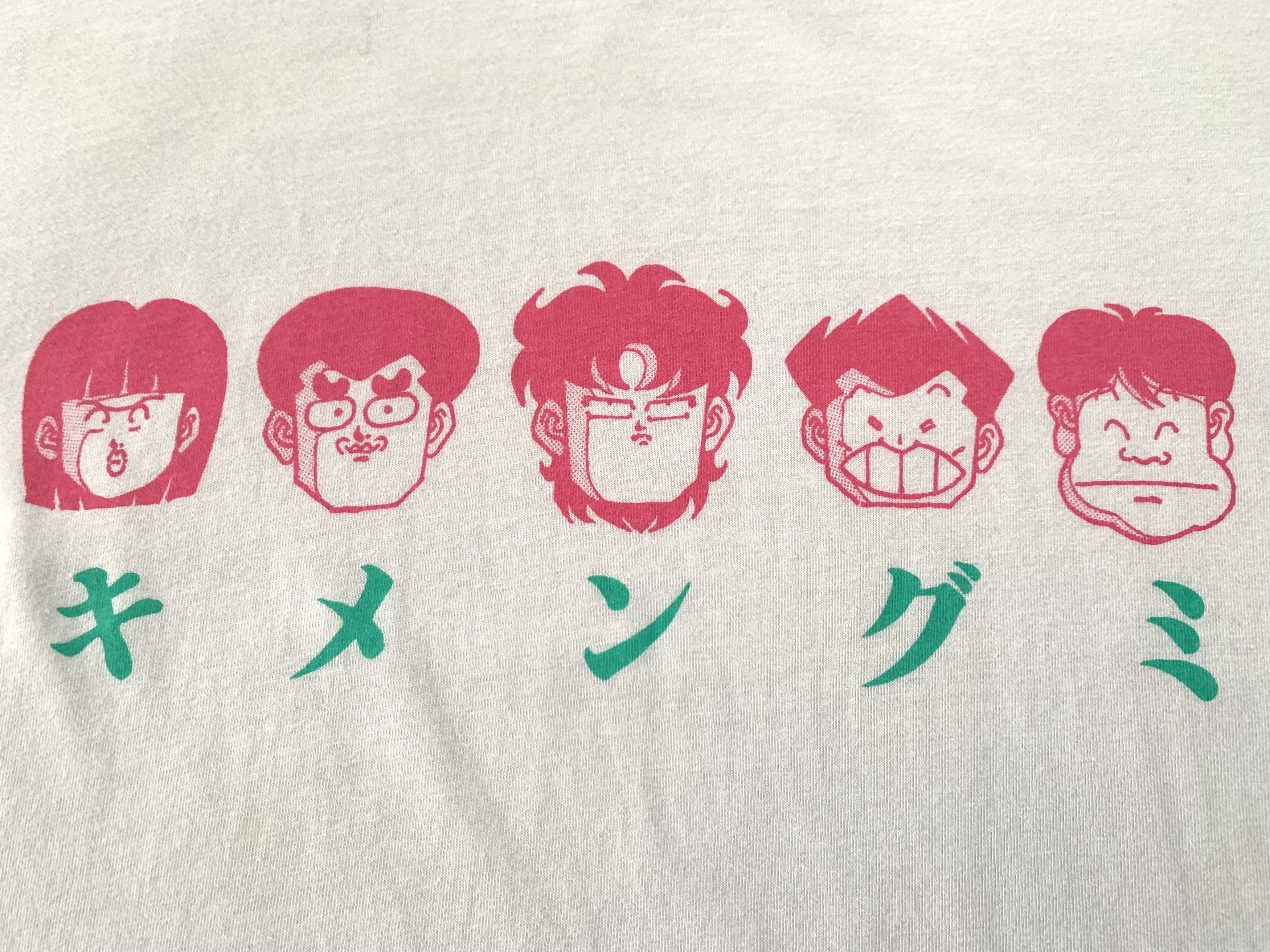 Anime × Japanese Brand × Uniqlo Uniqlo Japanese Anime Faces Printed Cotton T-Shirt Size US L / EU 52-54 / 3 - 5 Thumbnail