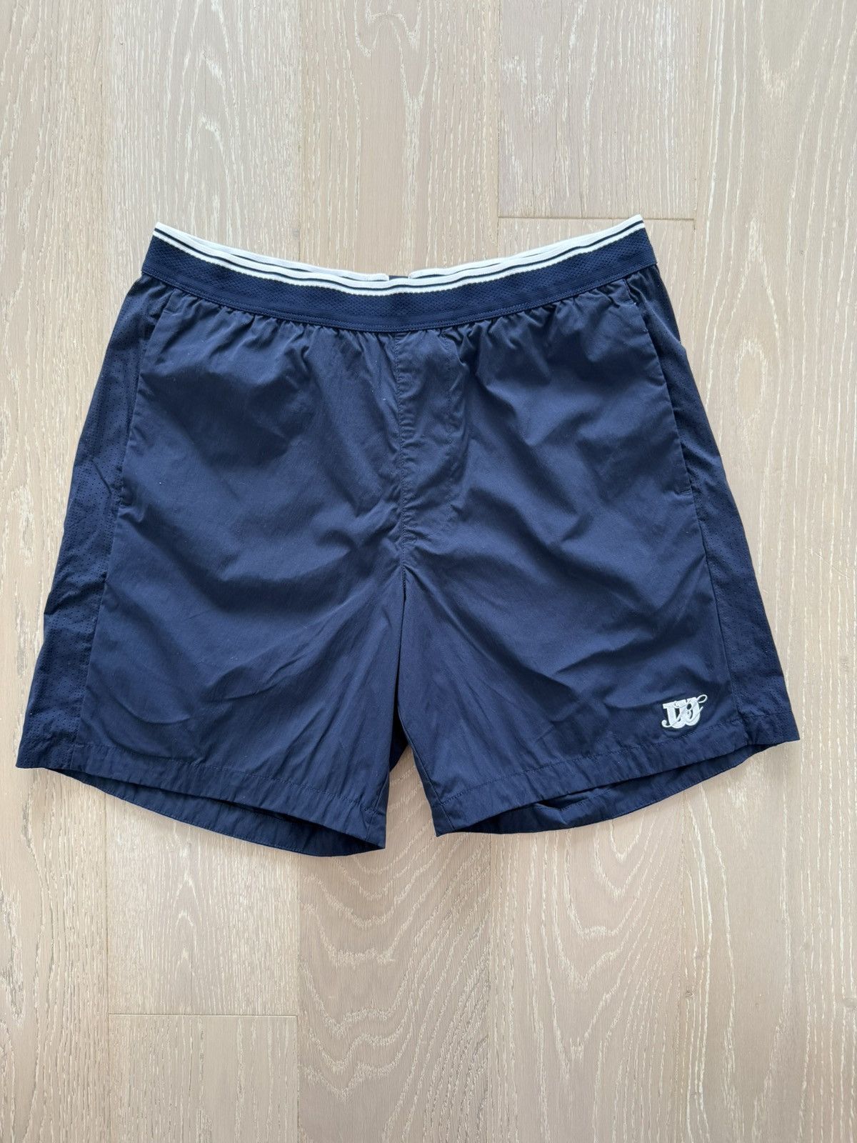 Kith x Wilson Navy Connor Court Shorts