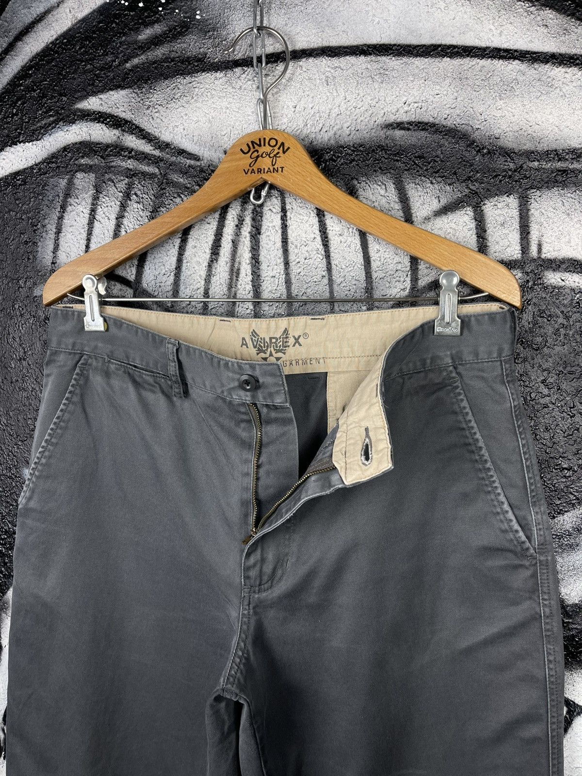 Avirex Vintage Avirex Chinos Grey Military Trousers Men’s Size 33 Size US 33 - 7 Thumbnail