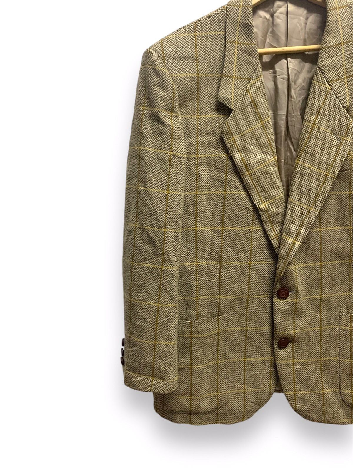 Japanese Brand × Pierre Balmain × Vintage Vintage PIERRE BALMAIN Paris Double Breast Ivy Coat Blazzer Size US L / EU 52-54 / 3 - 3 Thumbnail