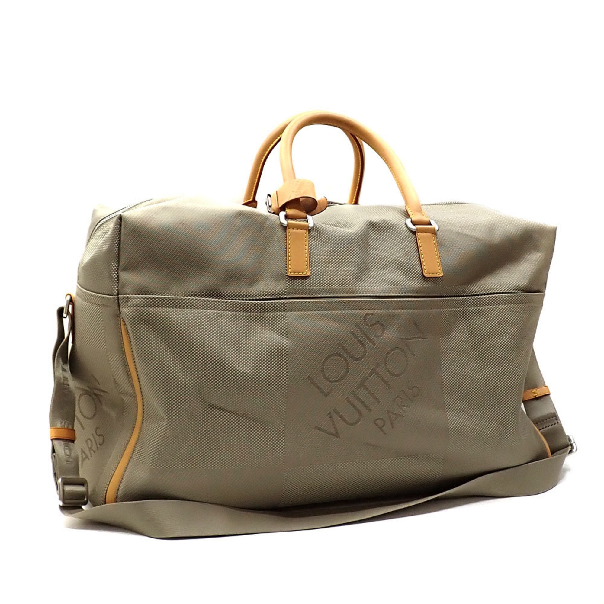 Louis Vuitton Louis Vuitton Boston Bag Damier Geant Souverain Men's M93016 Sable Hand Size ONE SIZE - 1 Thumbnail