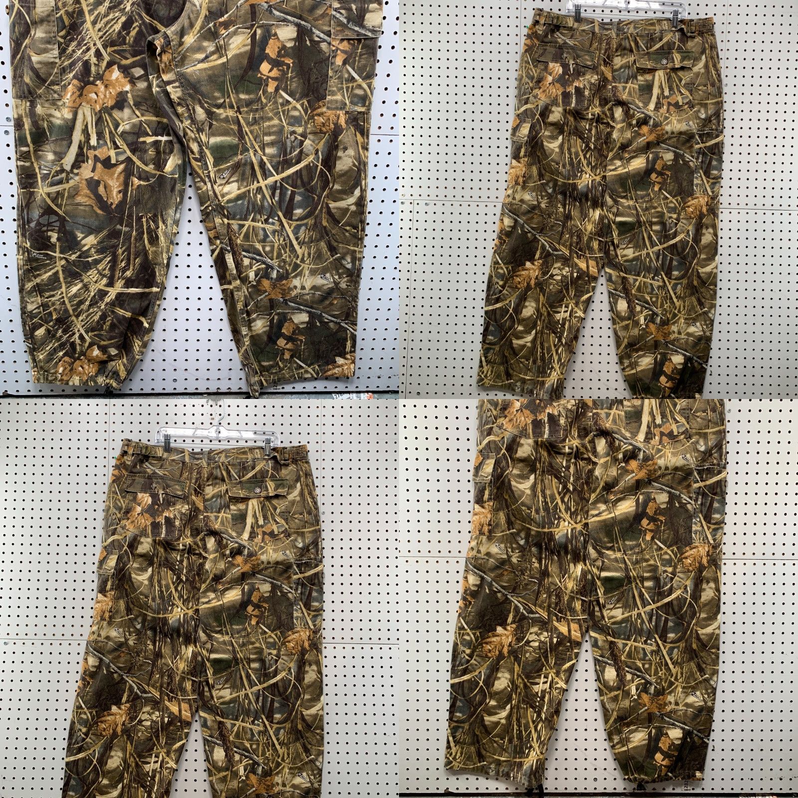 Vintage VINTAGE Spartan Outdoor Camouflage Hunt Pants Mens 2XL 41x30.5 Brown Hunting Camouflage Pants Size US 39 - 8 Thumbnail