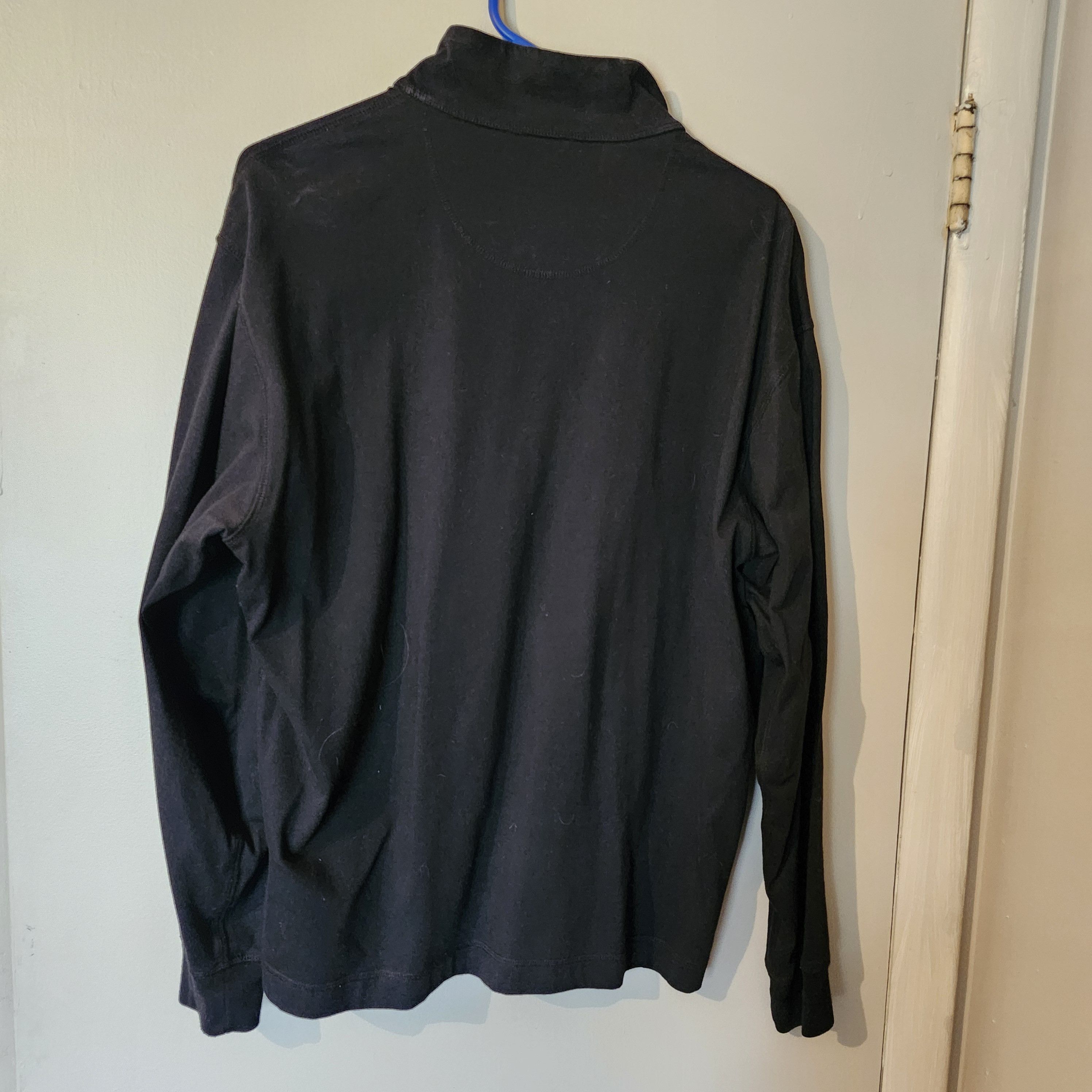 John Bartlett John Bartlett Consensus Men's M Black 1/4 Zip Pullover Top Size US M / EU 48-50 / 2 - 5 Thumbnail