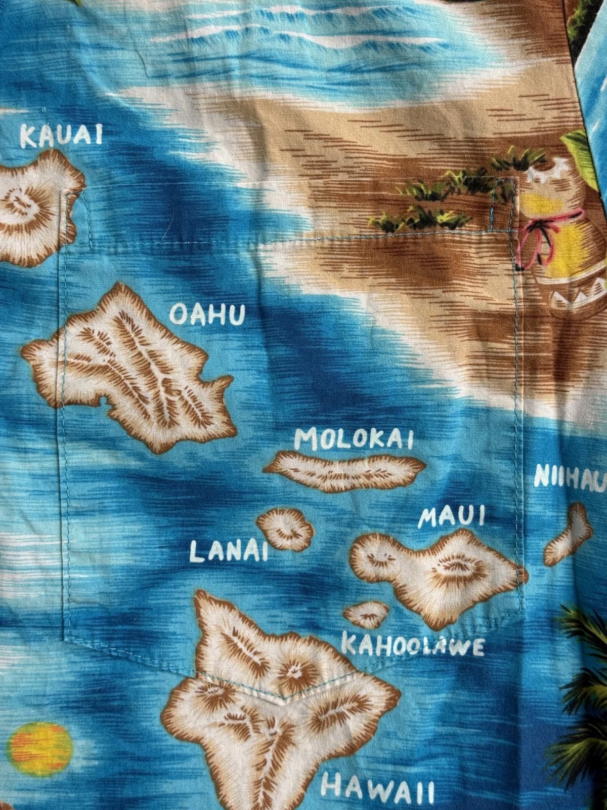 Other RJC Mens Hawaiian Shirt Hawaiian Islands Made in Hawaii - S Size US S / EU 44-46 / 1 - 5 Thumbnail