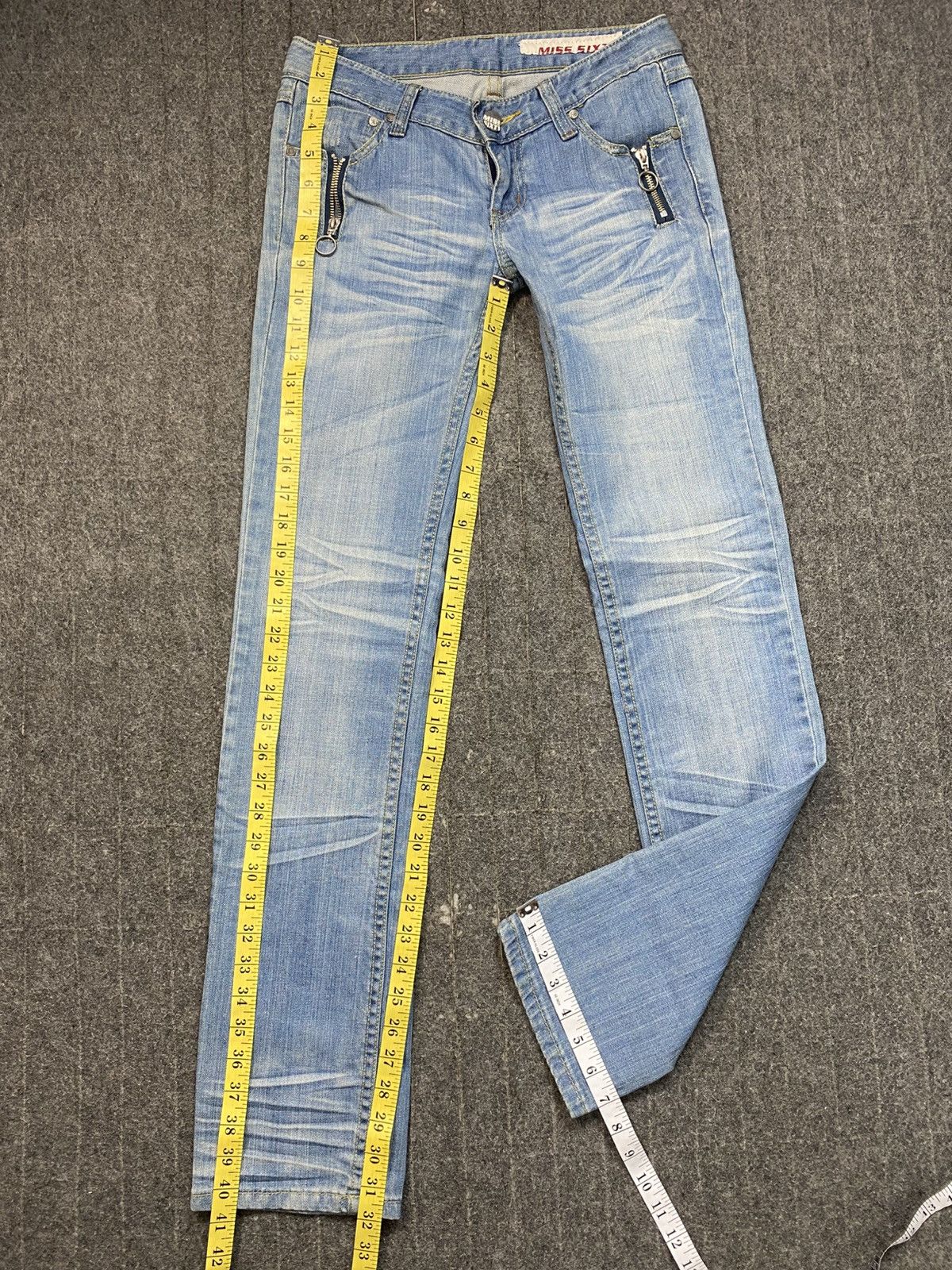 Miss Sixty Hype Miss Sixty Indigo Denim Jeans Slim Fit Size 28" / US 6 / IT 42 - 14 Thumbnail