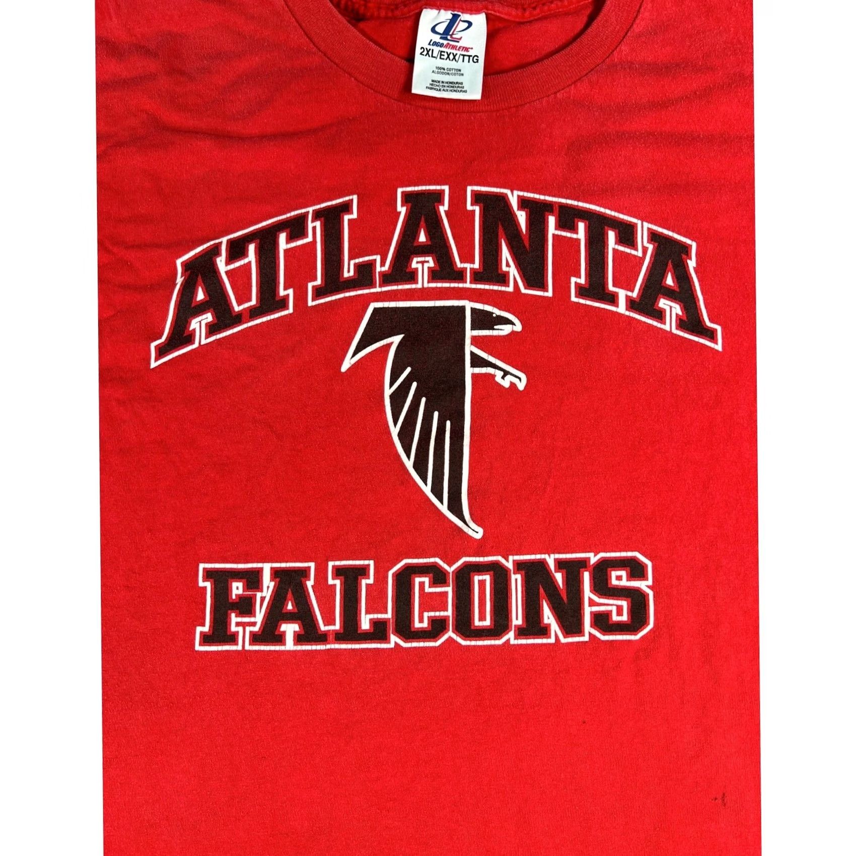 Logo Athletic VINTAGE Logo Athletic Atlanta Falcons T-Shirt Mens 2XL Red Graphic Football Tee Size US XXL / EU 58 / 5 - 3 Thumbnail