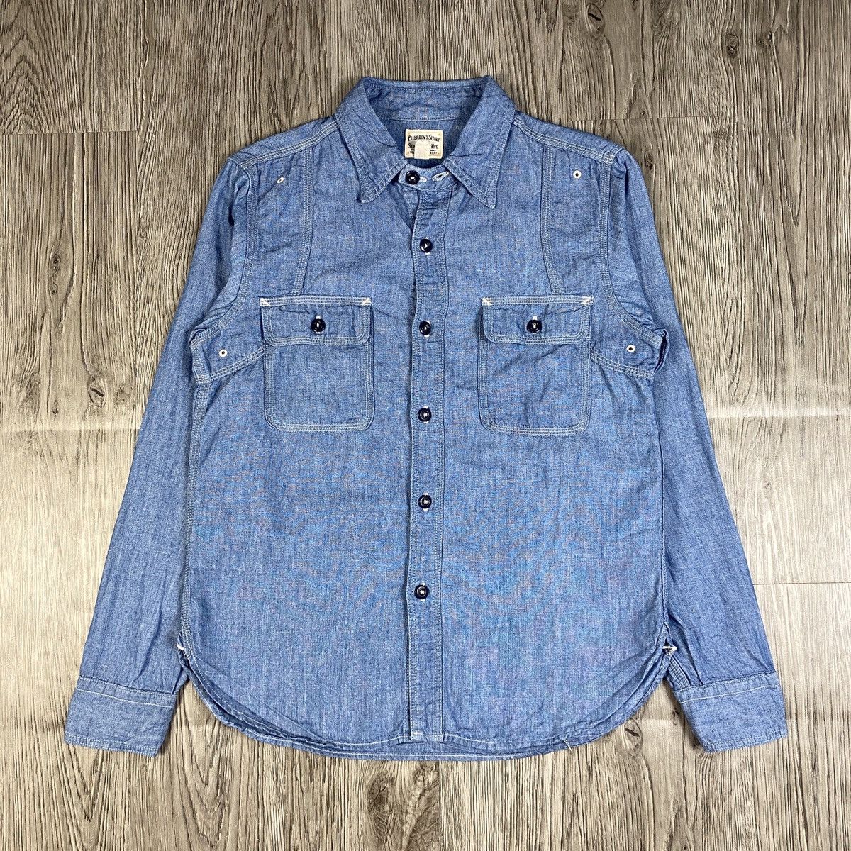 Pherrow's Pherrow’s 770WS Chambray Work Shirt Size US M / EU 48-50 / 2 - 2 Thumbnail