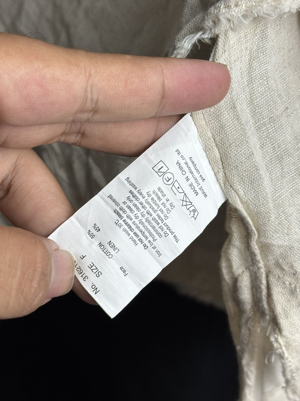 If Six Was Nine × Japanese Brand × Y's for Men Goa Indiana Linen Mid Sleeve Yohji Kapital Styled Size US M / EU 48-50 / 2 - 7 Thumbnail