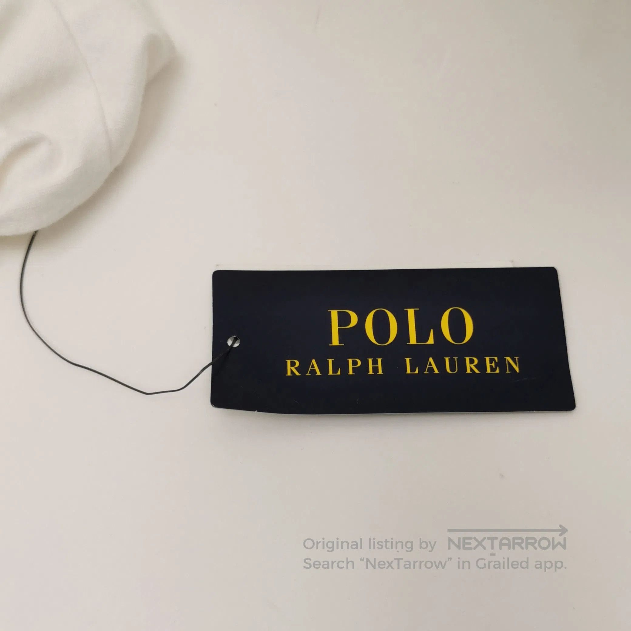 Polo Ralph Lauren Polo Ralph Lauren White Crew Neck Cotton T. Size US XL / EU 56 / 4 - 2 Thumbnail