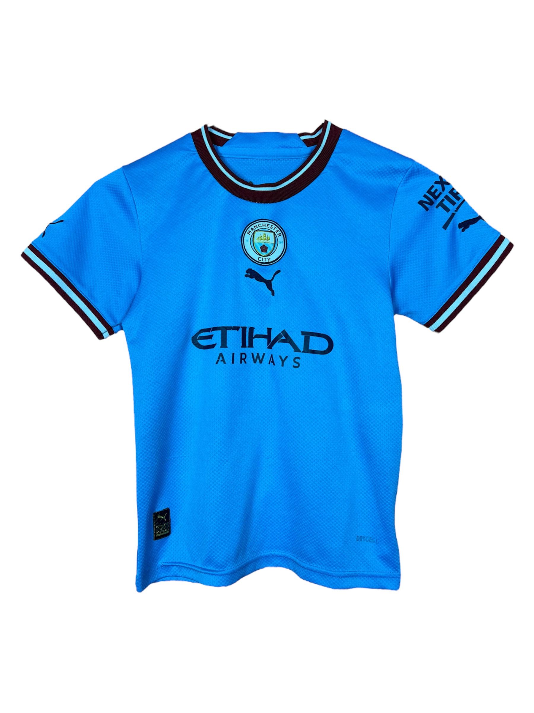 Puma Puma manchester city HAALAND teen kids jersey soccer Size US M / EU 48-50 / 2 - 1 Thumbnail