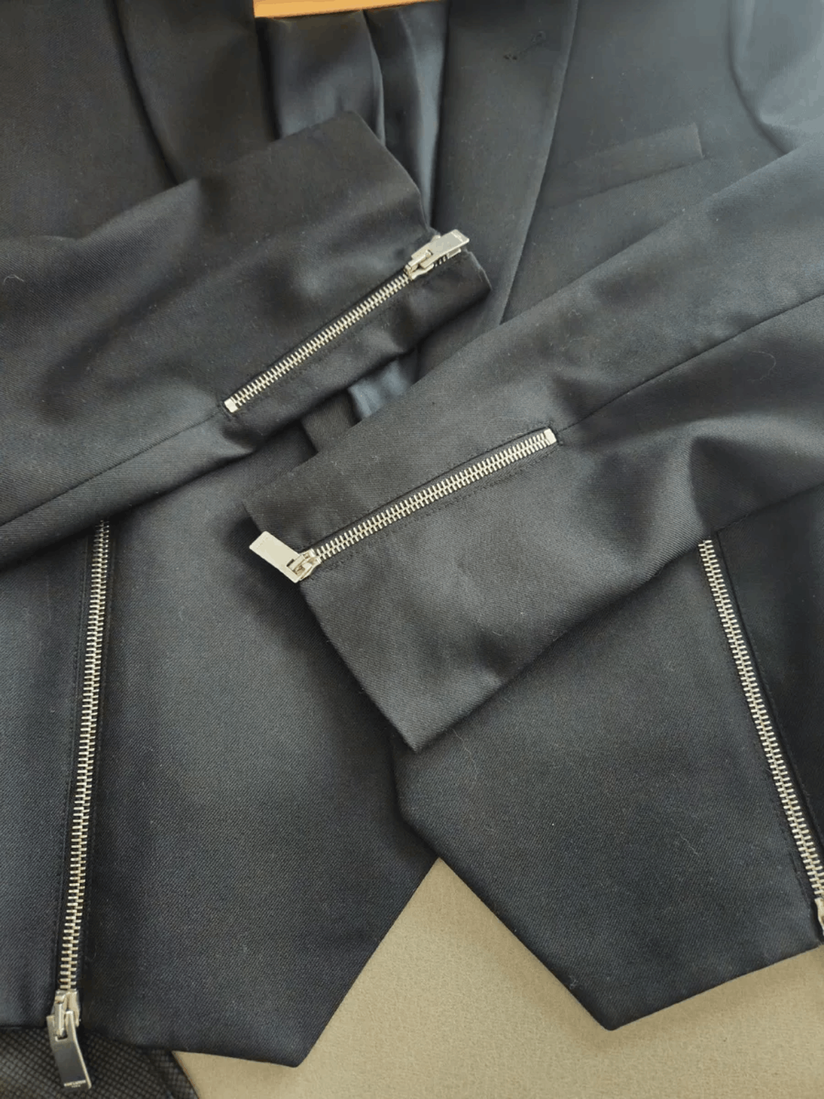 Saint Laurent Paris Sz 46 Saint Laurent Paris Runway Zipper Jacket Size US S / EU 44-46 / 1 - 6 Thumbnail