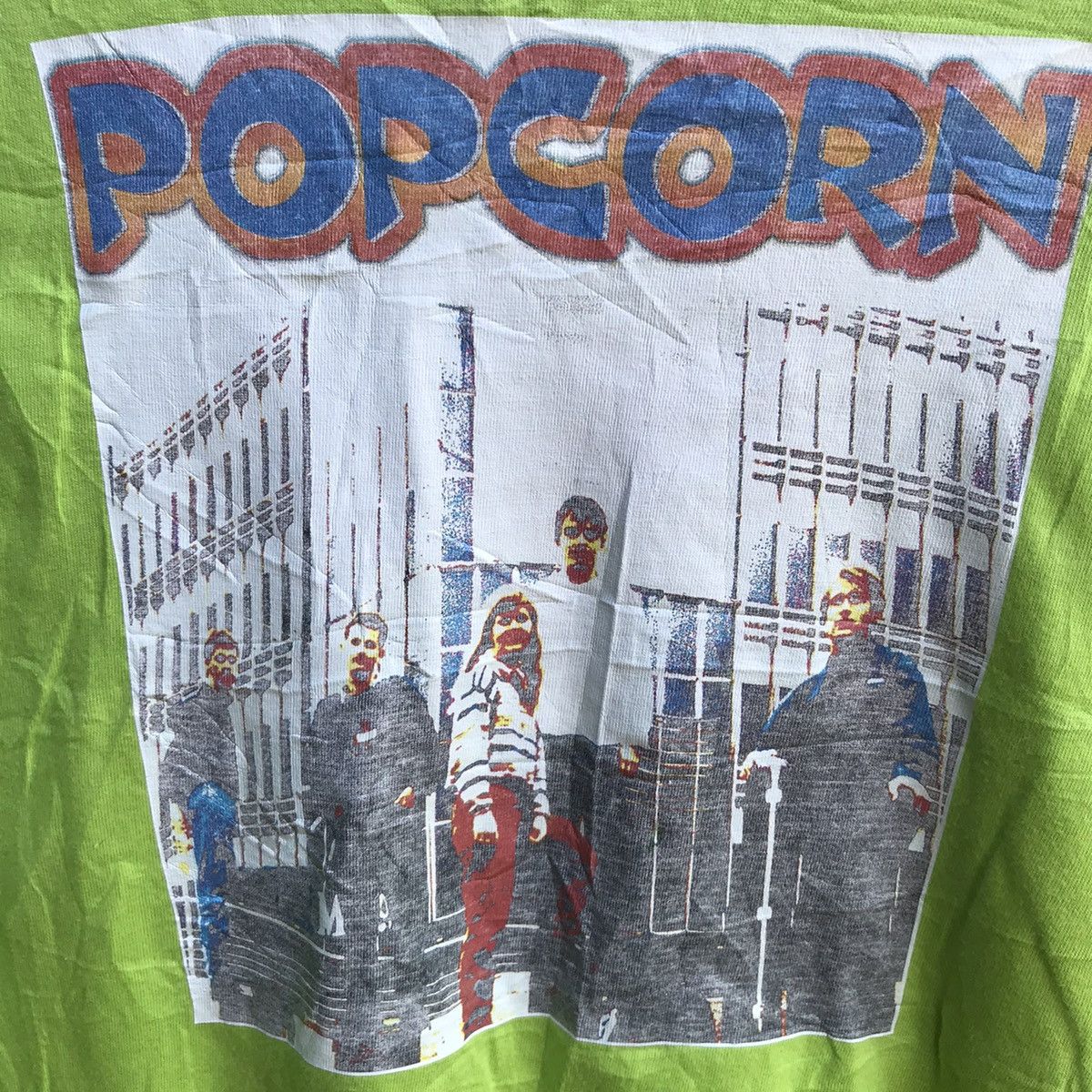 Band Tees Vintage 90s POPCORN band tee indie pop tour japan Size US M / EU 48-50 / 2 - 4 Thumbnail
