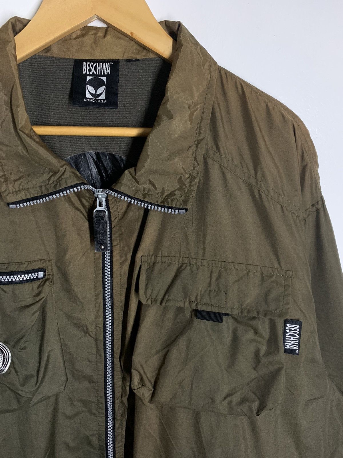 Alien Workshop × Vintage Vintage BESCHWA light zipper skateboarding style Size US L / EU 52-54 / 3 - 4 Thumbnail