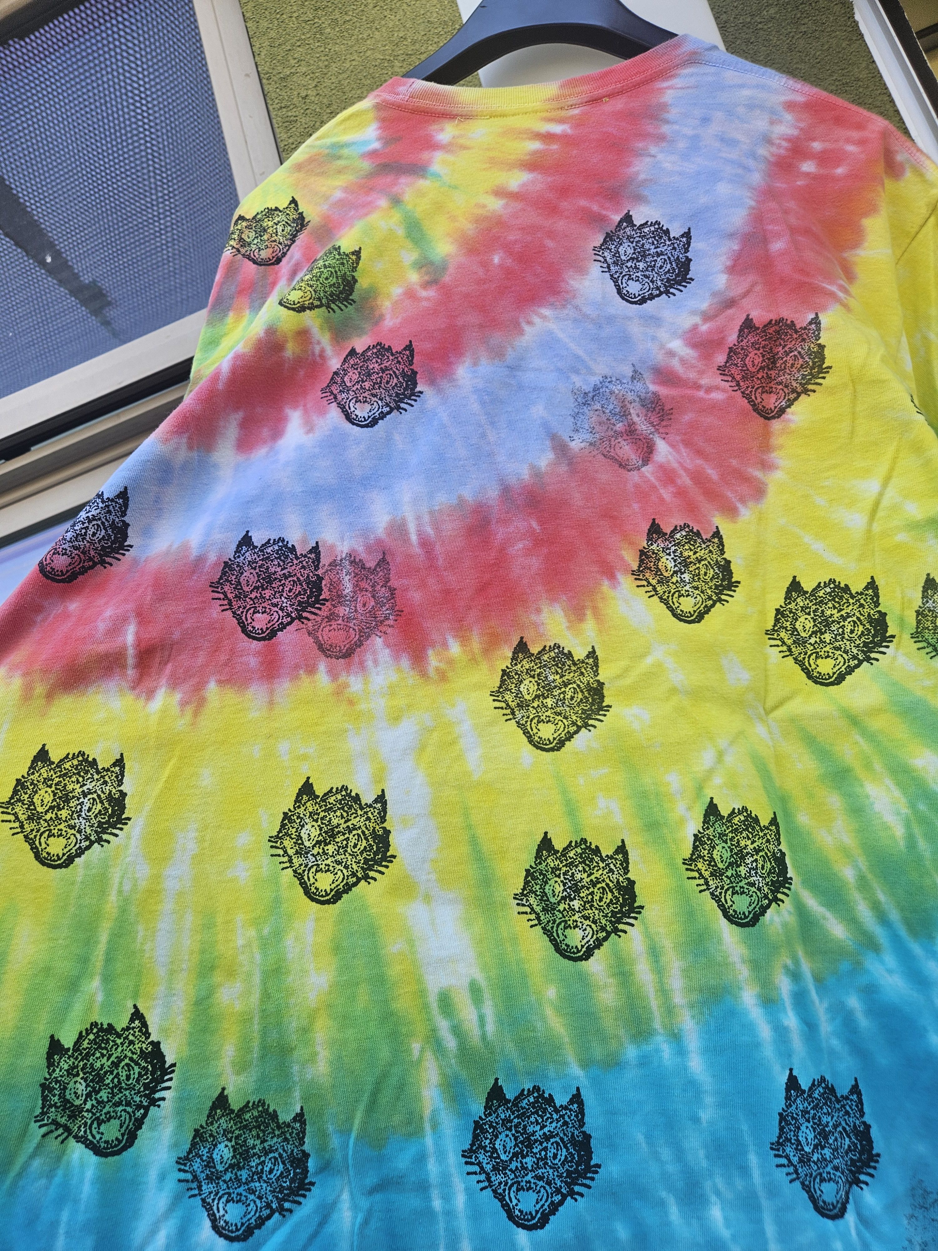 Supreme Oversized Morph Rainbow Tie Dye T Shirt Size US L / EU 52-54 / 3 - 4 Thumbnail