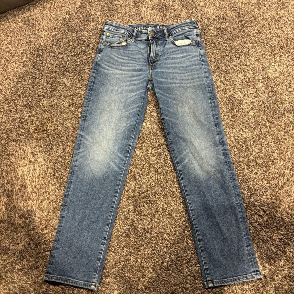 American Eagle Outfitters Men’s American Eagle Straight Jeans Size US 30 / EU 46 - 7 Thumbnail