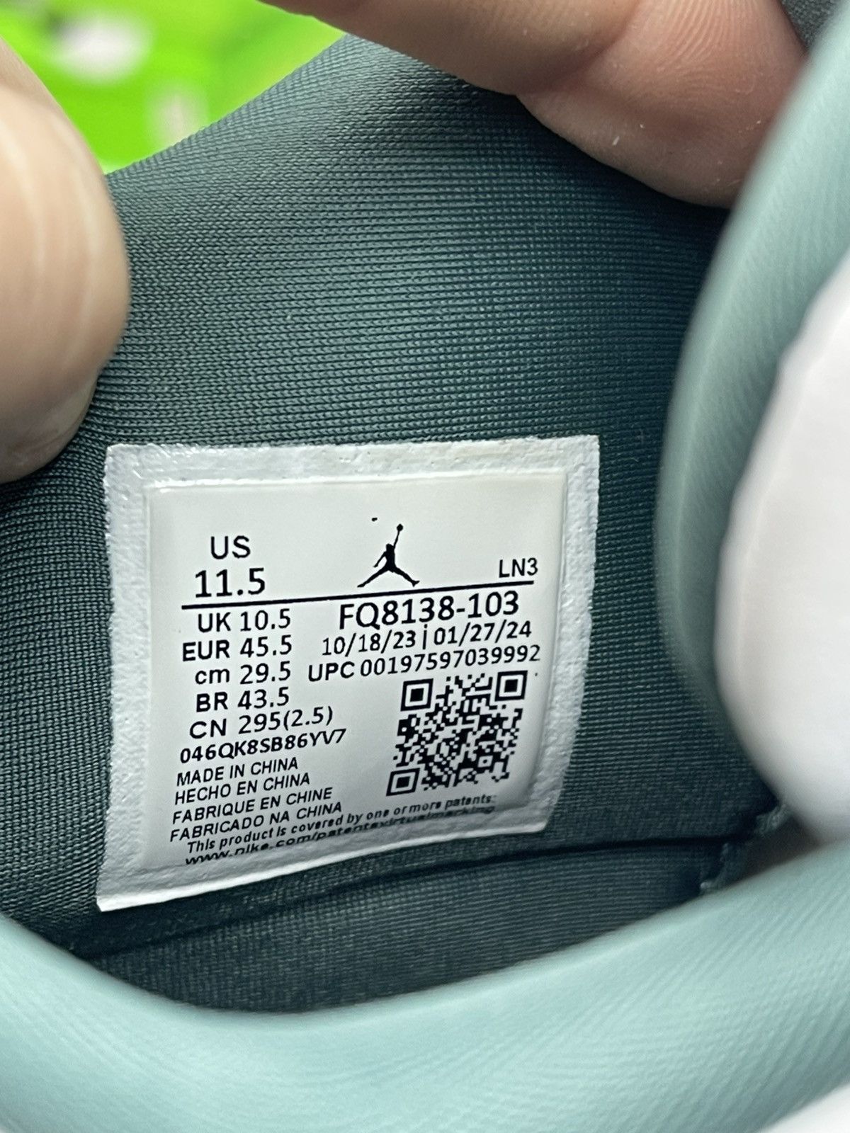 Jordan Brand Size 11.5 - Jordan 4 Winterized Green Size US 11.5 / EU 44-45 - 11 Thumbnail