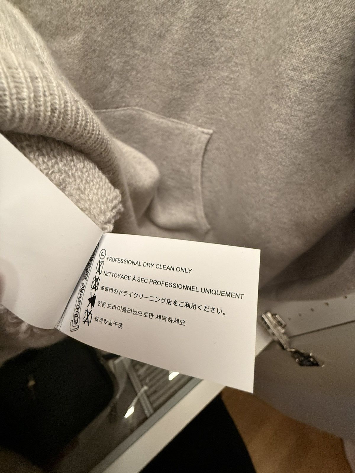 Chrome Hearts Chrome Hearts cashmere embroidered hoodie Size US L / EU 52-54 / 3 - 6 Thumbnail