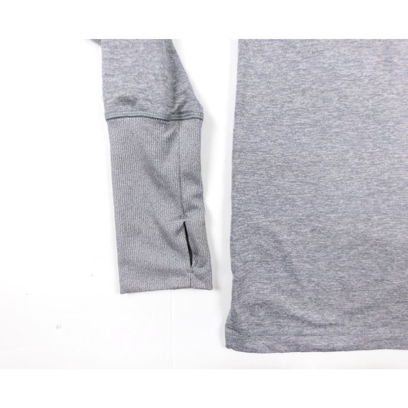 Nike Nike Shirt Women's Medium Gray Half Zip Long Sleeve Dri Fit Running Activewear Size M / US 6-8 / IT 42-44 - 4 Thumbnail