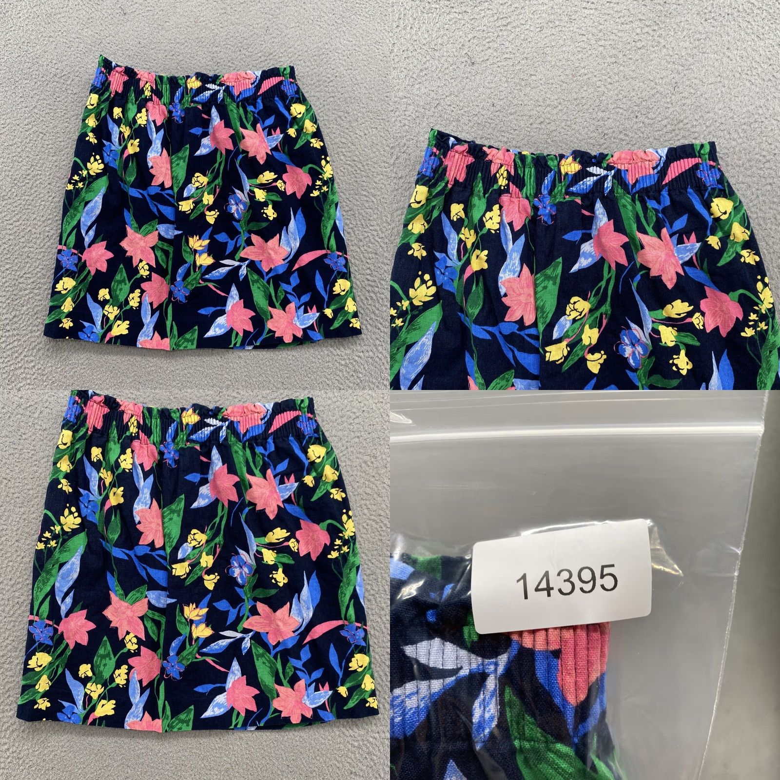 J.Crew J.CREW Skirt A-Line Multicolor Floral Above Knee Lined Elastic Waist Women’s Size 4 Size 27" / US 4 / IT 40 - 8 Thumbnail