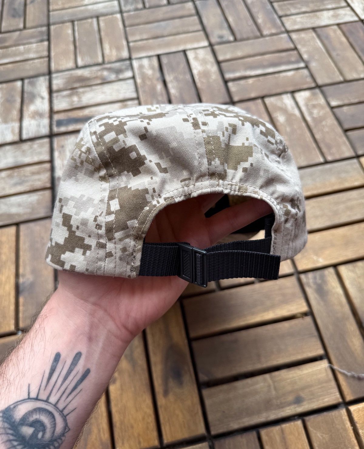 Supreme Supreme NYCO Twill Camp Cap - Digi Camo Tan (SS17) Size ONE SIZE - 4 Thumbnail