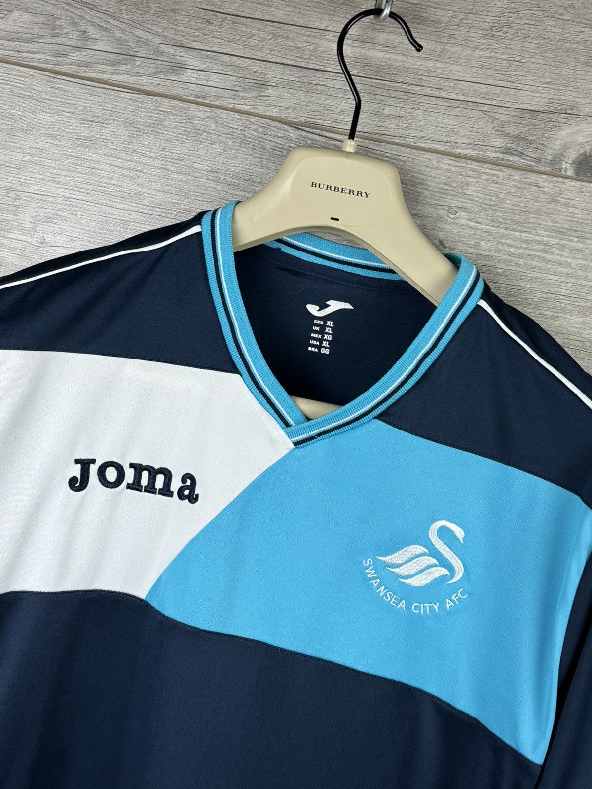 Joma JOMA FC SWANSEA CITY 2016/2017 SOCCER FOOTBALL JERSEY Size US XL / EU 56 / 4 - 6 Thumbnail