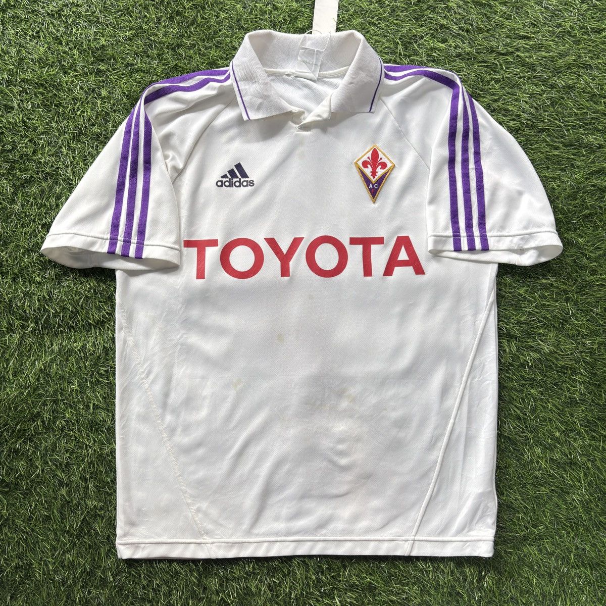 Adidas Fiorentina Away 2004-05 Nakata #10 Soccer Jersey
